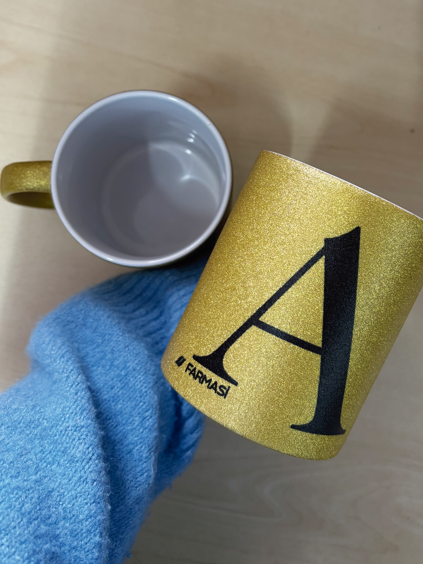 TAZA PURPURINA PERSONALIZADA