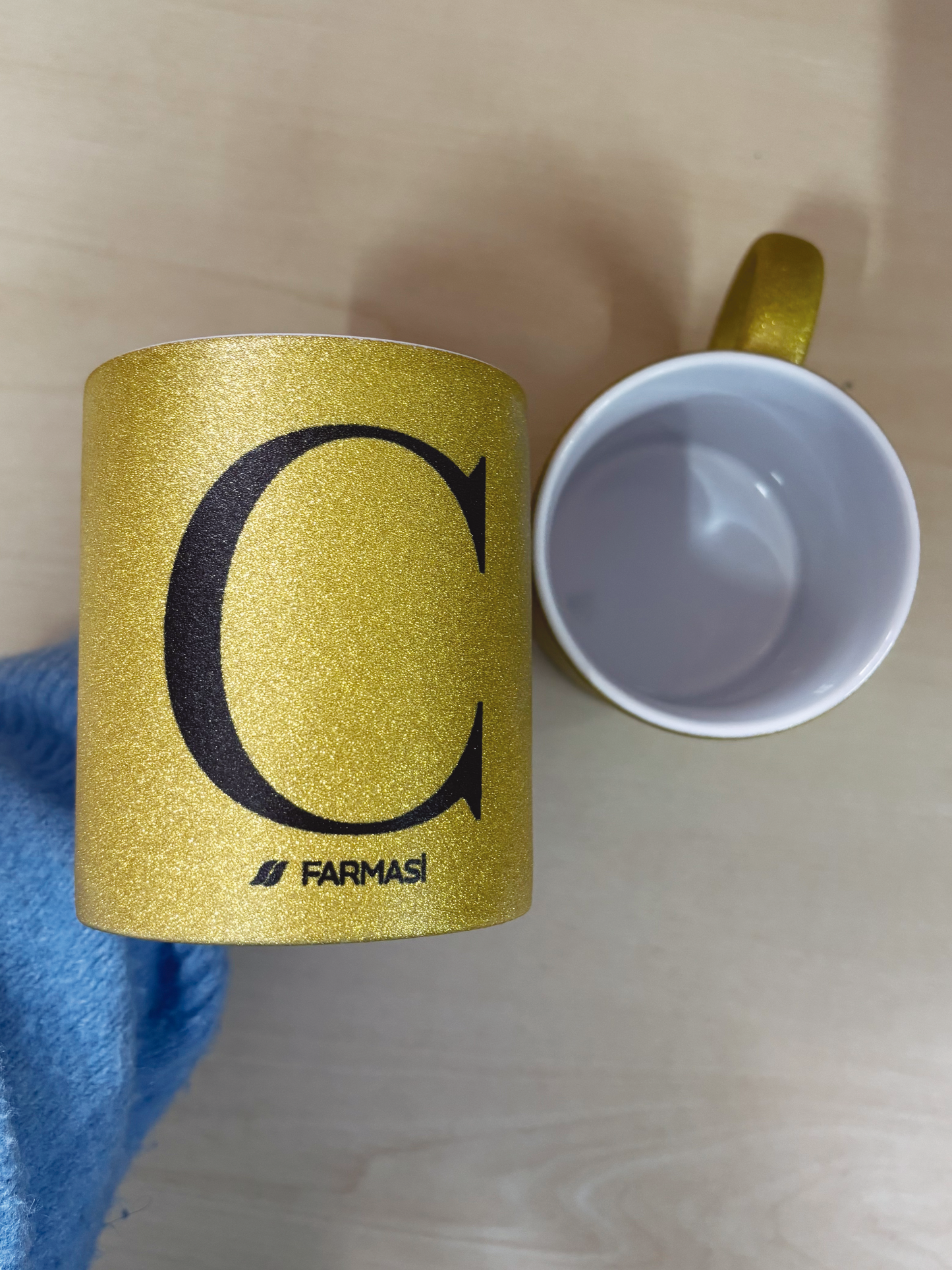TAZA PURPURINA PERSONALIZADA