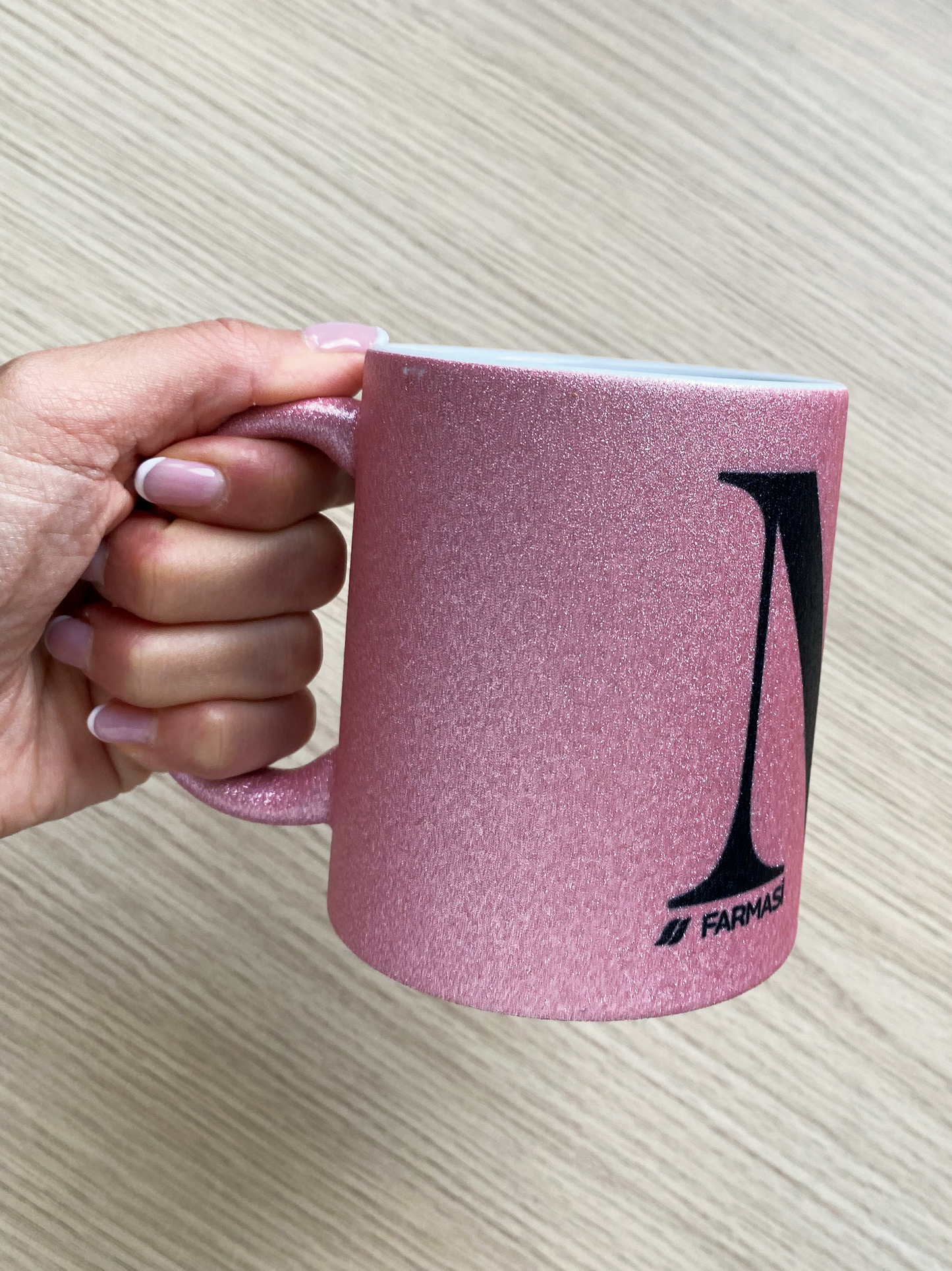 TAZA PURPURINA PERSONALIZADA